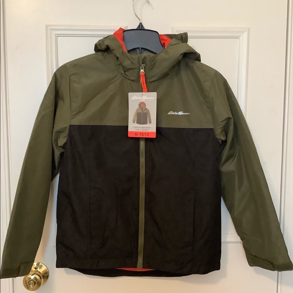 Eddie Bauer Youth Boys 3-in-1 jacket (XS, S, M, L)